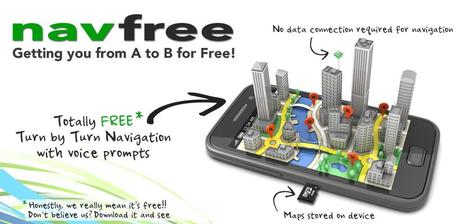  NavFree, Navigatore GPS Gratis Offline per Android, iPhone e iPad