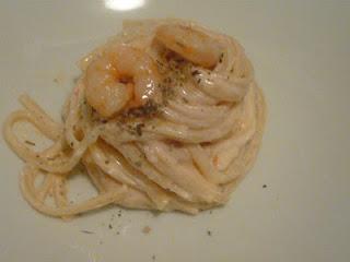 spaghetti gamberetti e salmone