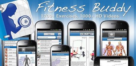  Fitness Buddy: Applicazione con oltre 1700 Esercizi con Foto e Video [Android App]