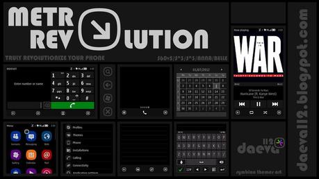 Symbian Theme / Tema Symbian S60v5/S^1/S^3/Anna/Belle : Metro Revolution Mini – Gratis