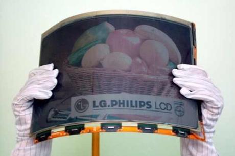 LG presenta il display pieghevole