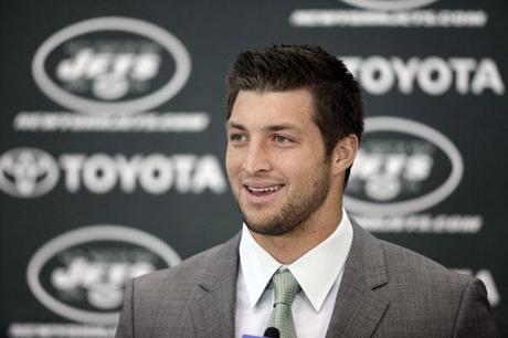 Tim Tebow New York Jets 2012