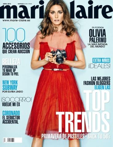 Olivia Palermo for Marie Claire Spain