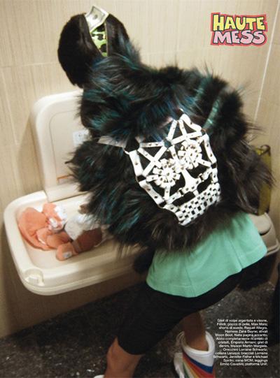 HAUTE MESS / VOGUE ITALIA / MARCH2012 + STEVEN MEISEL