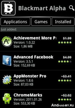 Download App Gratis : Applicazioni Android Free con BlackMart