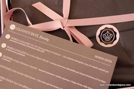 GlossyBox Marzo 2012