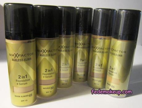 Review Max Factor Ageless Elixir Fondotinta