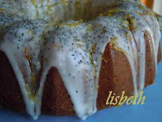 Lemon and poppy seed cake - Torta al limone e semi di papavero