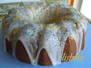 Lemon and poppy seed cake - Torta al limone e semi di papavero