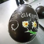 uovo di pasqua decorato