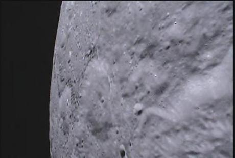 Le mie prime immagini dalla MoonKAM della faccia nascosta della Luna
