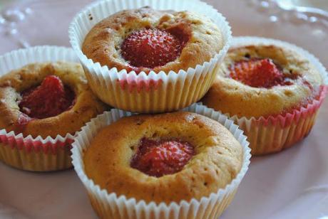 Dolcetti alle fragole e fiocchi d'avena