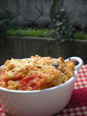 Cocotte di Penne al Cavolfiore Gratinato