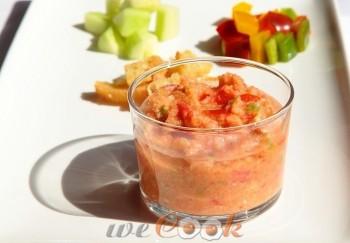 Gazpacho andaluso - Piatto ultimato