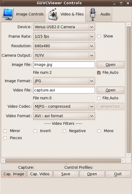 Guvcview è un'applicazione gratuita per il controllo totale della vostra webcam.