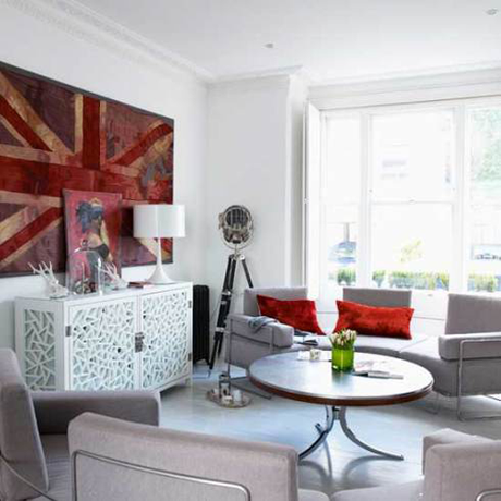 Union Jack rules in Interior Design