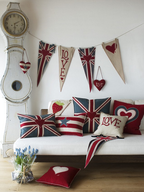 Union Jack rules in Interior Design