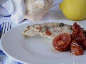 Pesce, pomodori capperi Bonito, tomatoes capers