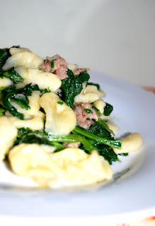 Orecchiette cime di rapa e salsiccia