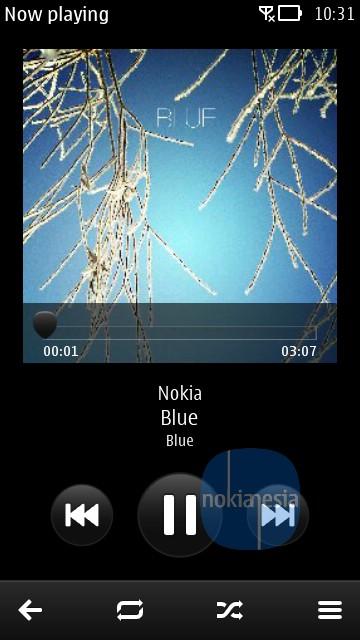 Nokia Carla : Nuova lockscreen e player su Nokia 701, 700, 603 e 808 – screenshot