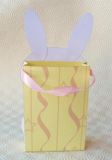 Scatolina Coniglio Pasquale - Easter Bunny Box