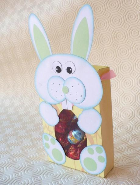 Scatolina Coniglio Pasquale - Easter Bunny Box