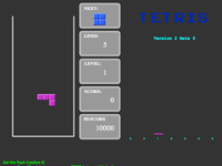 Capture d'écran de Tetris